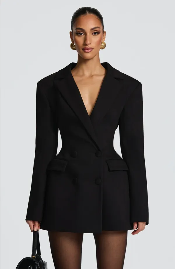 Black_Polyester_Dress_For_Women