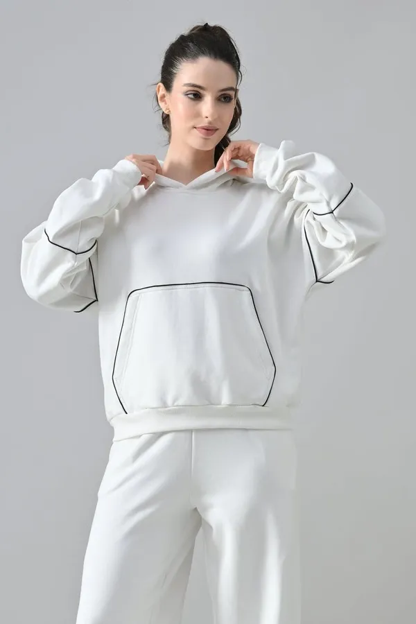 White_Fleece_Co-ord_Set_For_Women