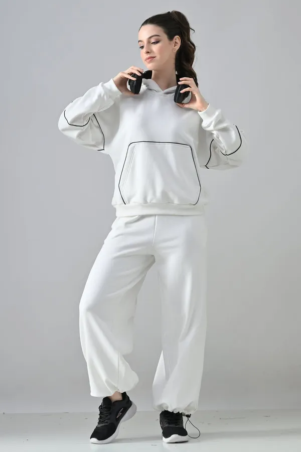 White_Fleece_Co-ord_Set_For_Women