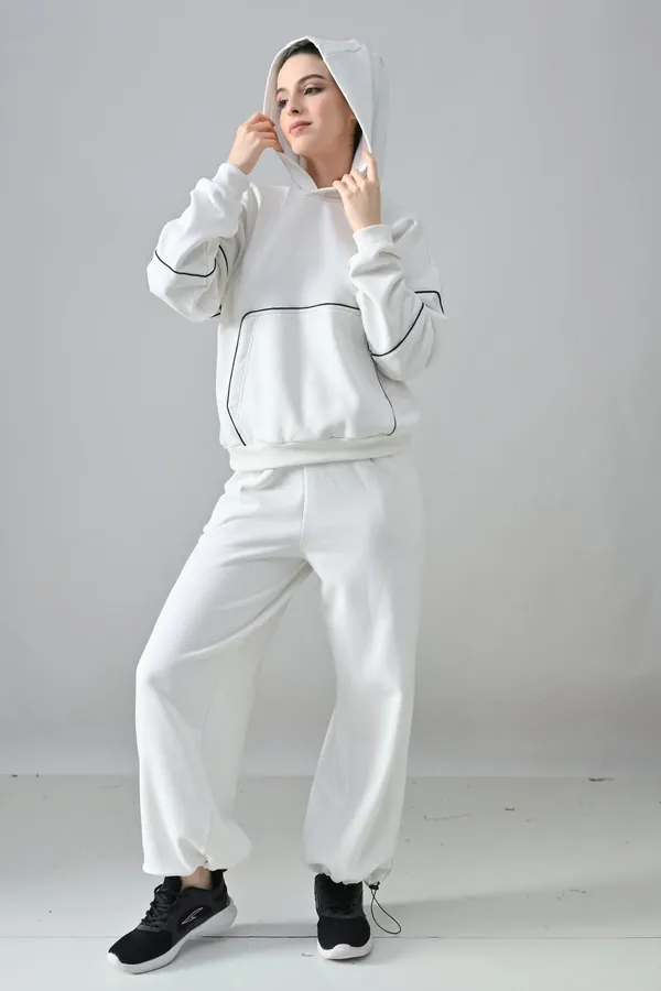 White_Fleece_Co-ord_Set_For_Women