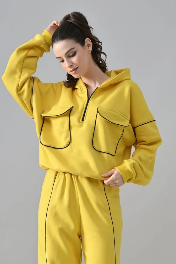 Yellow_Fleece_Co-ord_Set_For_Women
