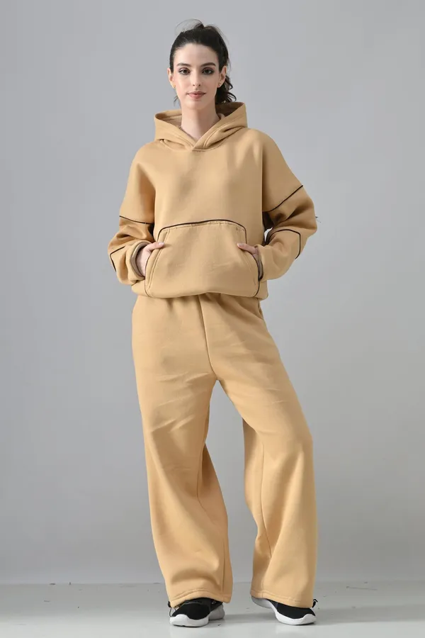 Beige_Fleece_Co-ord_Set_For_Women