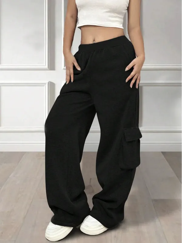 Brown_&_Black_Cotton_Trousers_For_Women