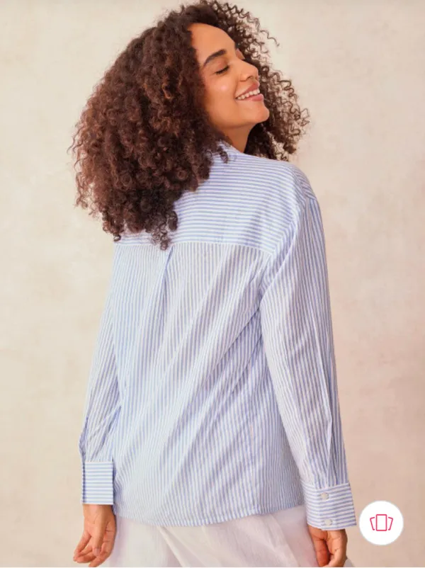 Blue_Cotton_Shirt_For_Women