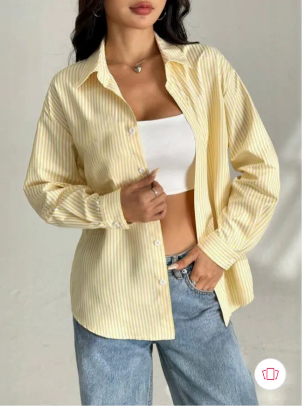 Yellow_Cotton_Shirt_For_Women