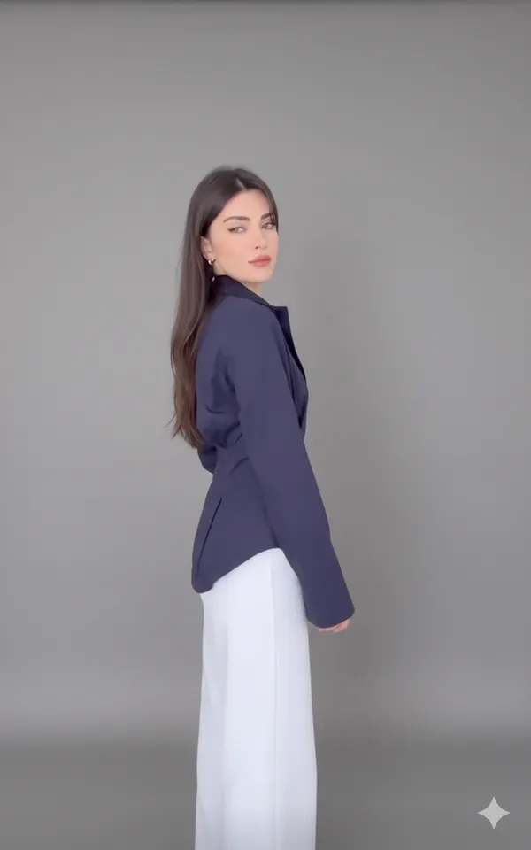 Navy_Cotton_Shirt_For_Women