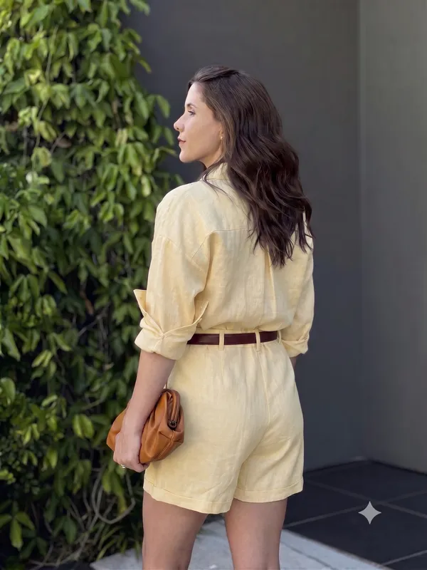 Yellow_Linen_Co-ord_Set_For_Women