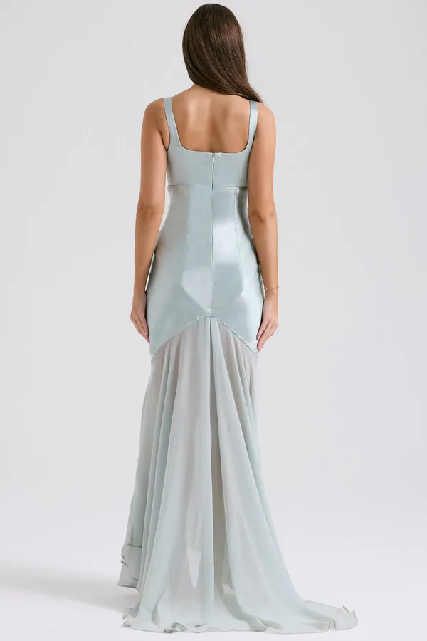 Light_Blue_Polyester_Dress_For_Women