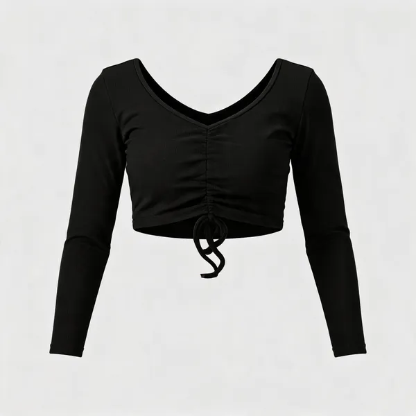 Black_Cotton_Top_For_Women