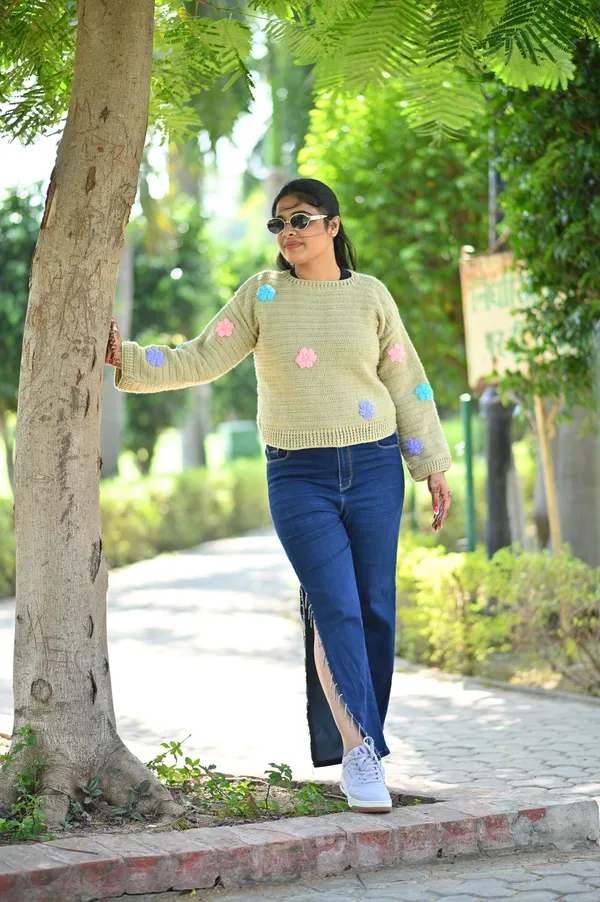 Women_Crop_Pullover_With_Applique_Detail