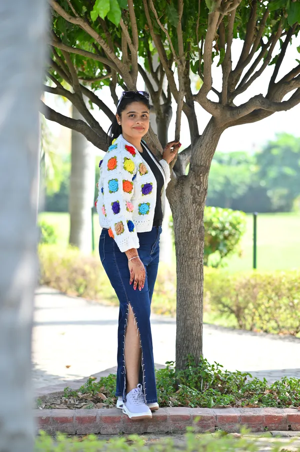 Women_Self_Design_V-Neck_Crop_Sweater_With_Embroidered_Detail