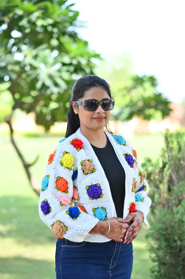 Women_Self_Design_V-Neck_Crop_Sweater_With_Embroidered_Detail