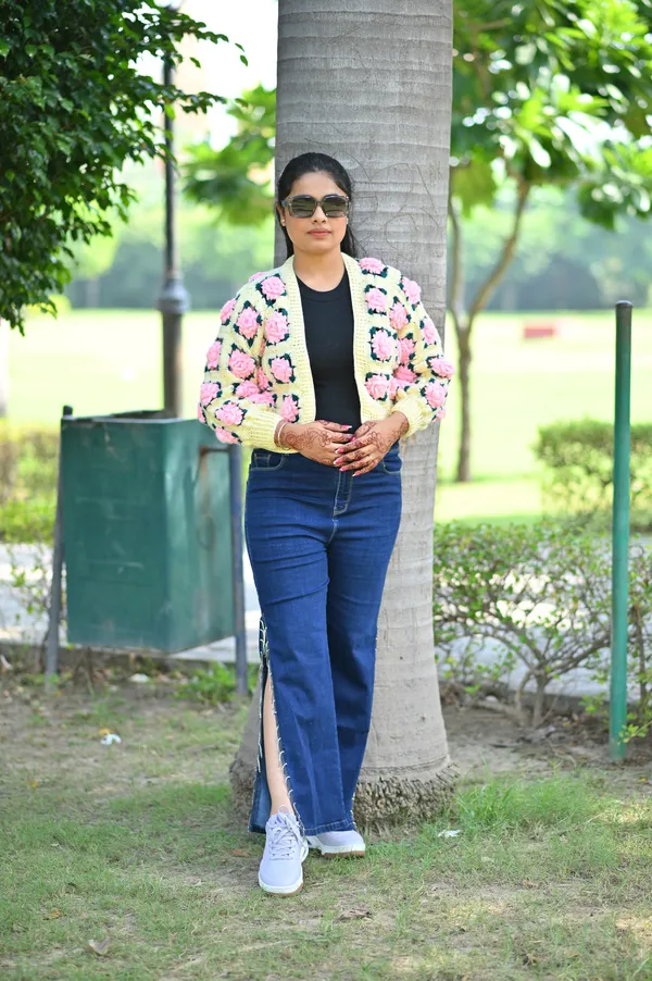 Women_Self_Design_V-Neck_Crop_Sweater_With_Embroidered_Detail