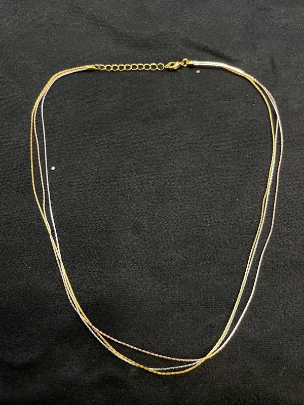 Gold_Silver_Rose_Tone_Layered_Chain_Necklace_For_Women
