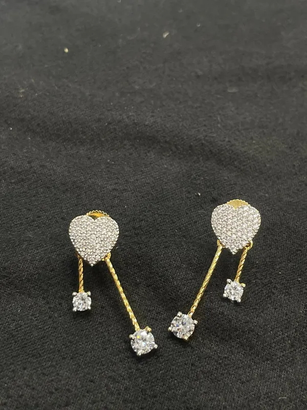 Gold_Tone_Stone_Heart_Drop_Earrings_For_Women