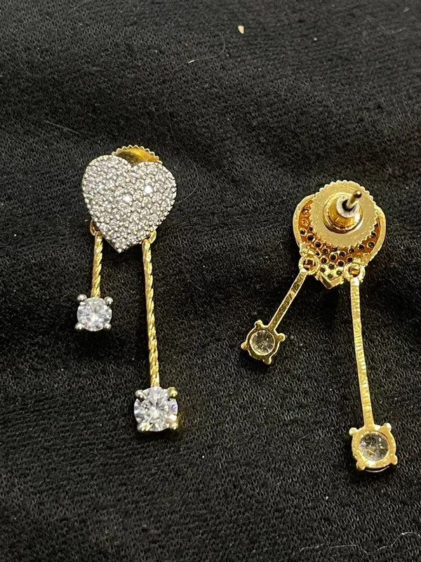 Gold_Tone_Stone_Heart_Drop_Earrings_For_Women