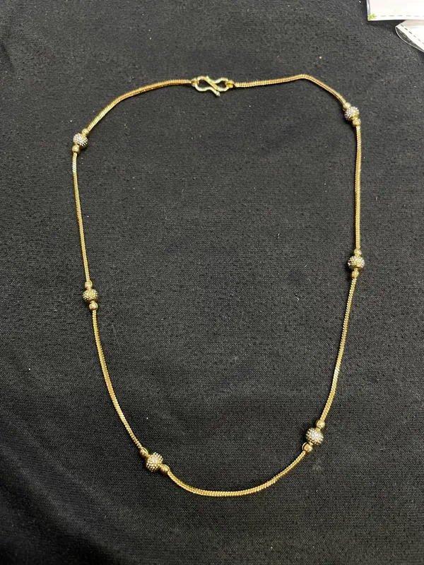Gold_Tone_Beaded_Necklace_For_Women