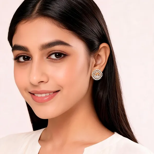 Gold_Tone_Crystal_Peacock_Motif_Stud_Earrings_For_Women