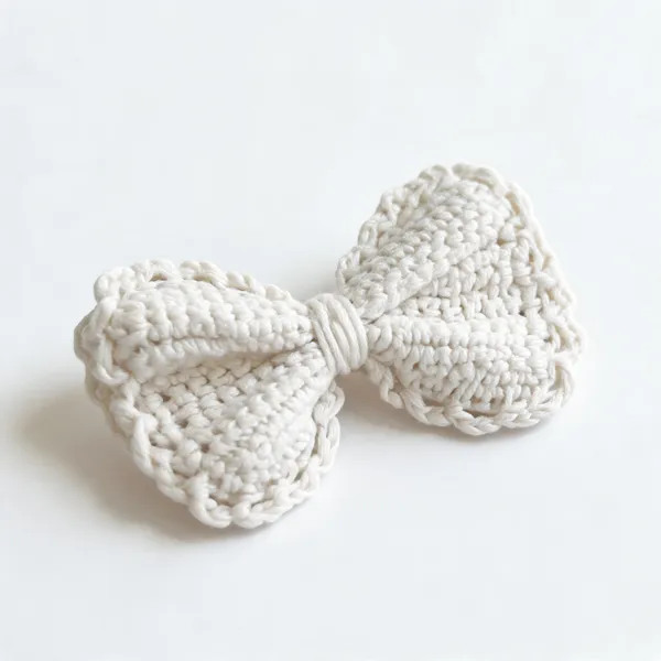 White_Cotton_Thread_Crochet_Butterfly_Hair_Accessory_For_Women