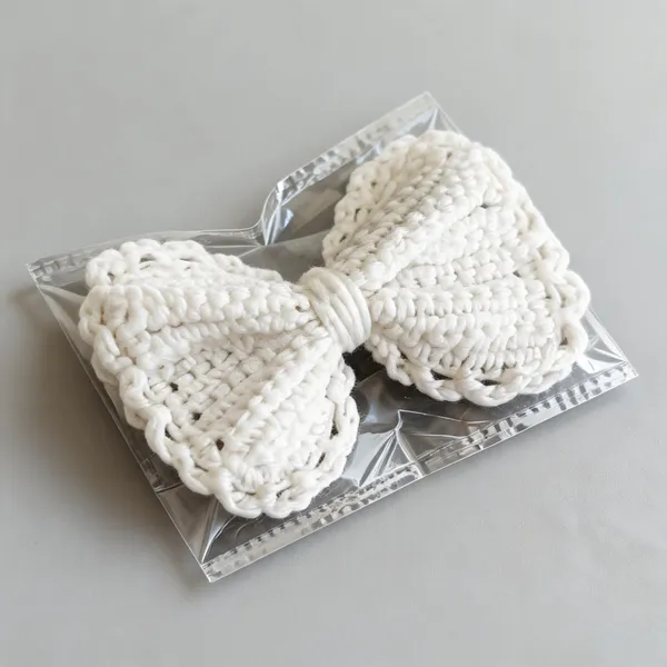White_Cotton_Thread_Crochet_Butterfly_Hair_Accessory_For_Women