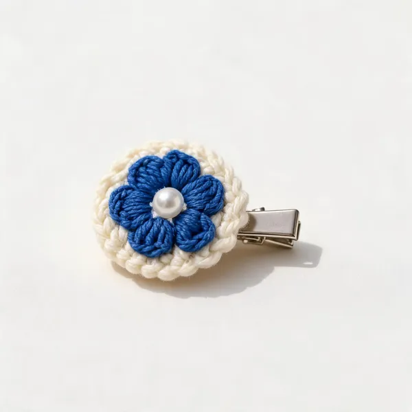 Multicolor_Acrylic_Crochet_Flower_Hair_Clips_For_Women