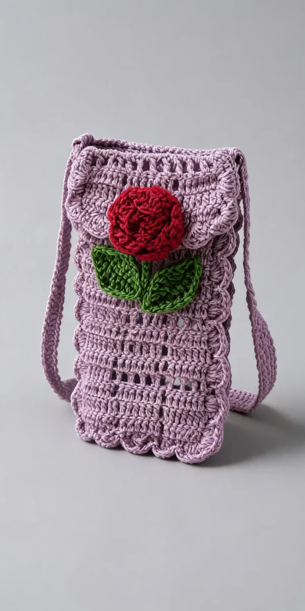 Lavender_Cotton_Thread_Crochet_Floral_Sling_Bag_For_Women