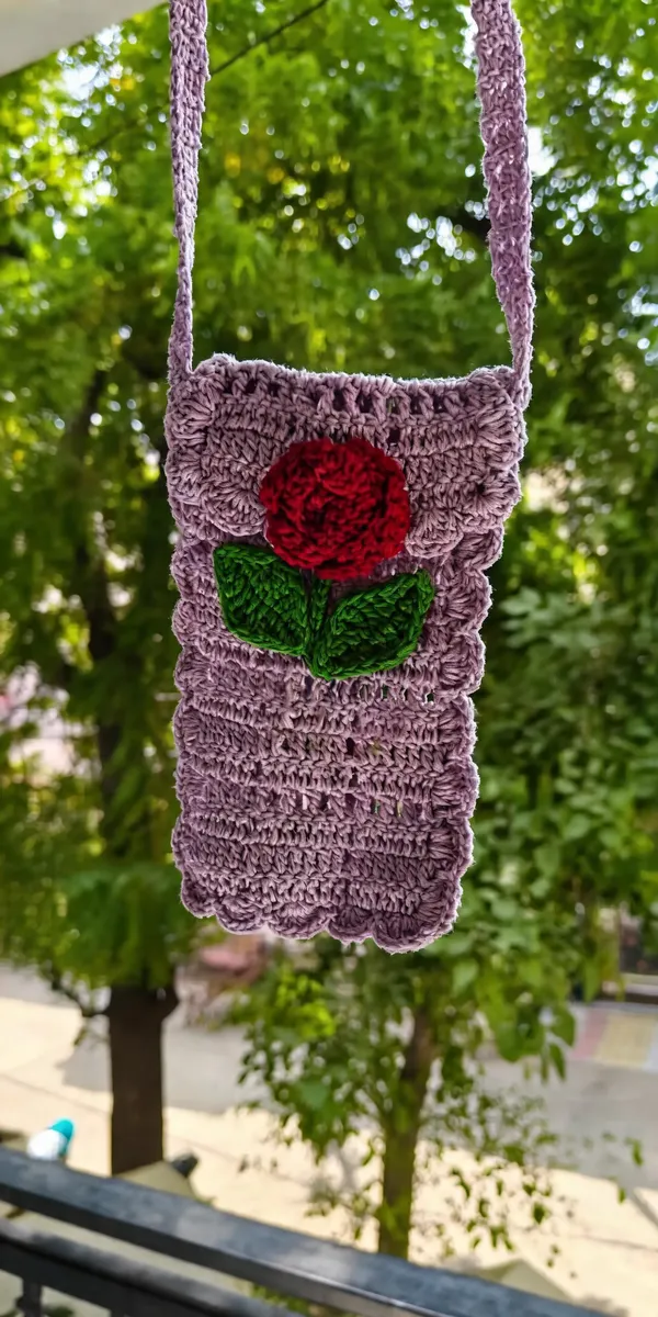 Lavender_Cotton_Thread_Crochet_Floral_Sling_Bag_For_Women