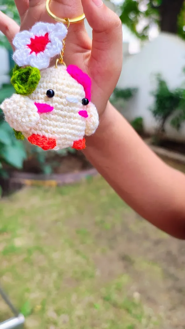Multicolor_Crochet_Cow_Keychain_For_All