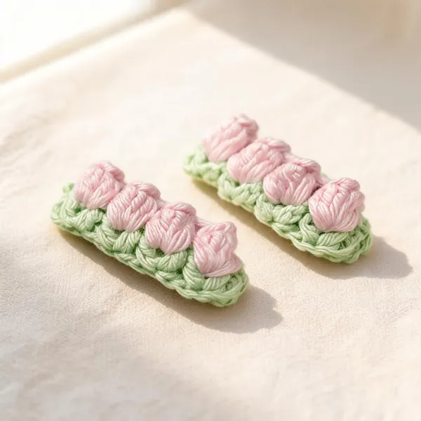 Pink_Acrylic_Crochet_Floral_Hair_Clips_For_Women