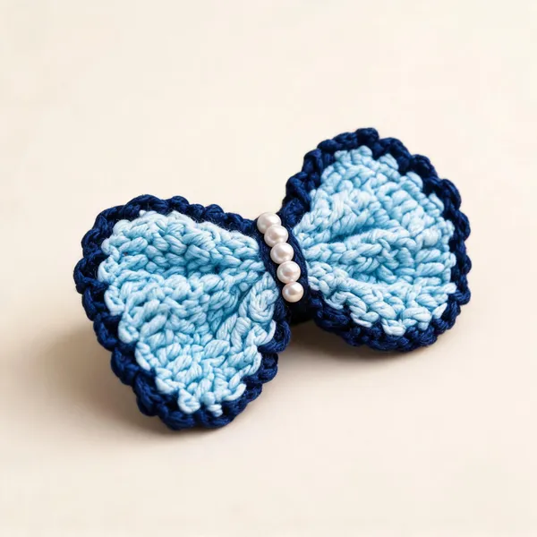 Blue_Acrylic_Crochet_Butterfly_Hair_Clip_For_Women