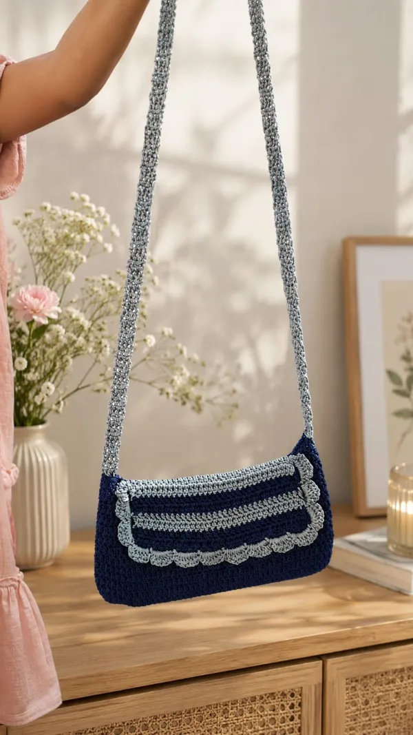Navy_Crochet_Sling_Bag_for_Women