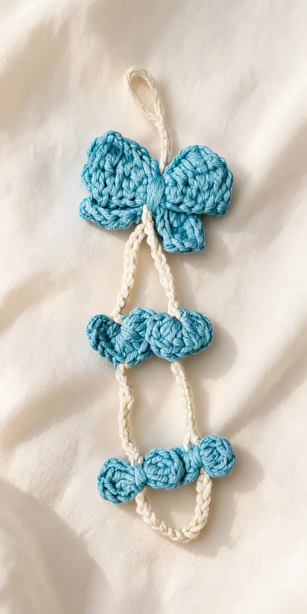Blue_Acrylic_Crochet_Bow_Phone_Charm_Strap