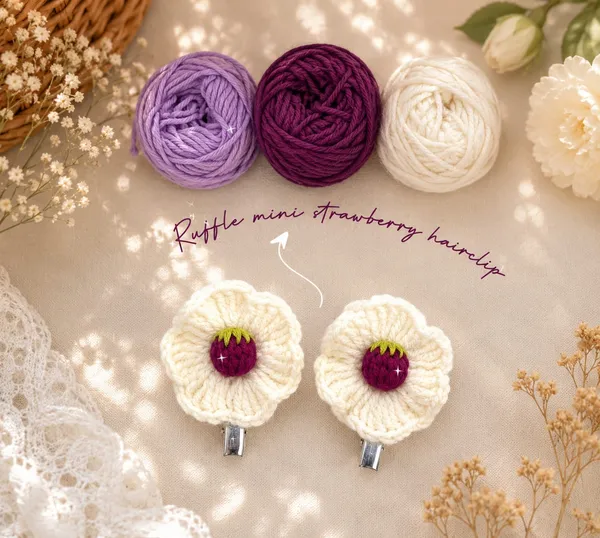 Cream_Crochet_Flower_Hair_Clips_for_Women