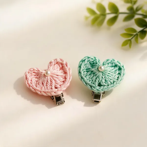 Multicolor_Acrylic_Crochet_Heart_Hair_Clips_For_Women_-_Pack_of_2
