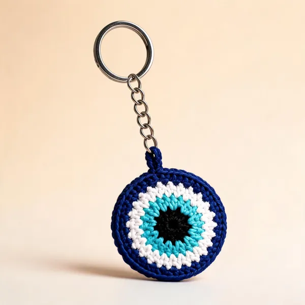 Blue_Acrylic_Crochet_Evil_Eye_Keychain