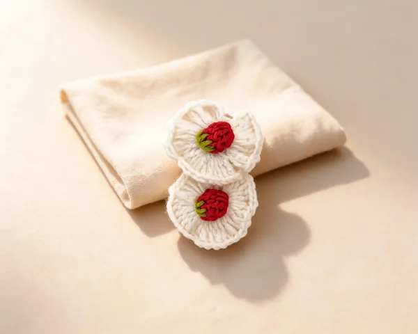White_Acrylic_Crochet_Floral_Hair_Clips_For_Women