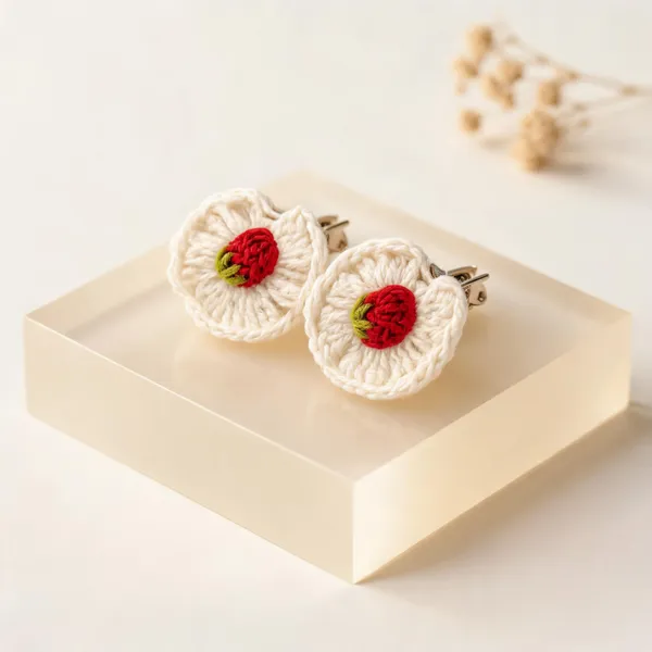 White_Acrylic_Crochet_Floral_Hair_Clips_For_Women