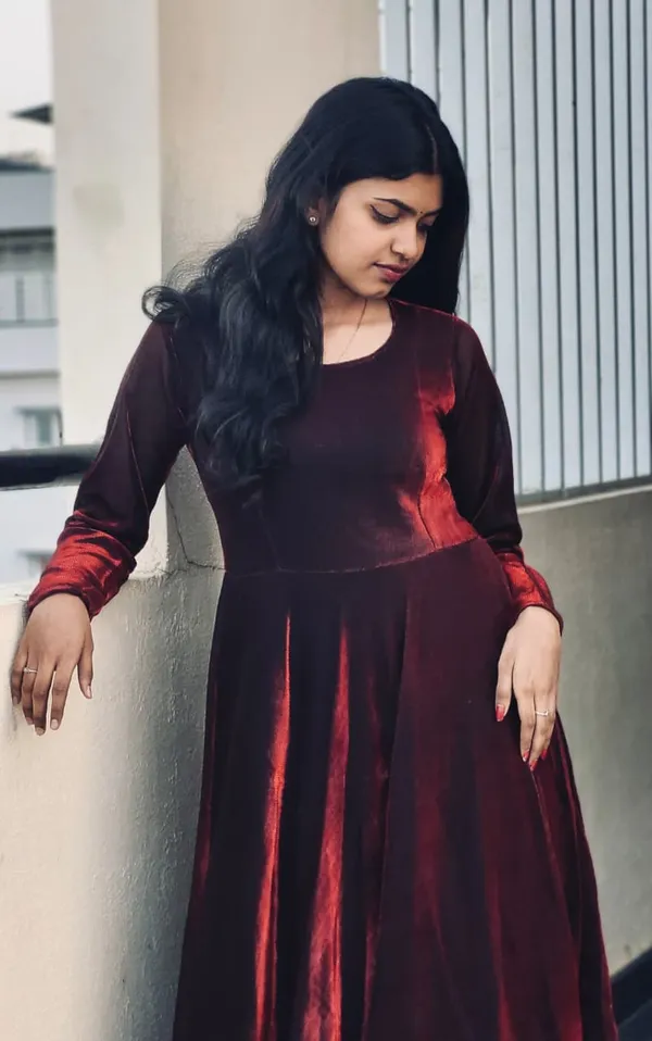 Maroon_Net_Saree_For_Women