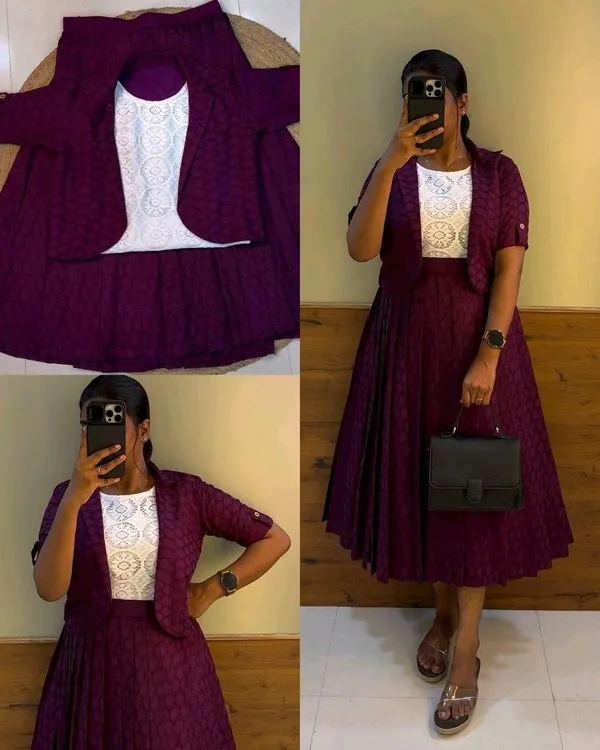 Purple_Printed_Flared_Dress_For_Women
