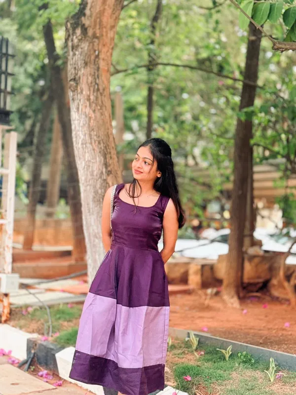 Purple_Colour_Block_Sleeveless_Fit_And_Flare_Dress_For_Women