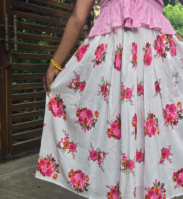 Pink_Floral_Fit_And_Flare_Dress_For_Women