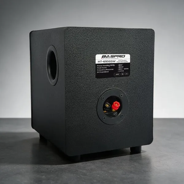Baspro_Passive_Home_Subwoofer_Ht_6500Sw_6_5_Inch_Sub_Woofer_System_With_Sand_Paint_On_Cabinet_Before_Purchasing_Kindly_Read_All_Details_Carefully