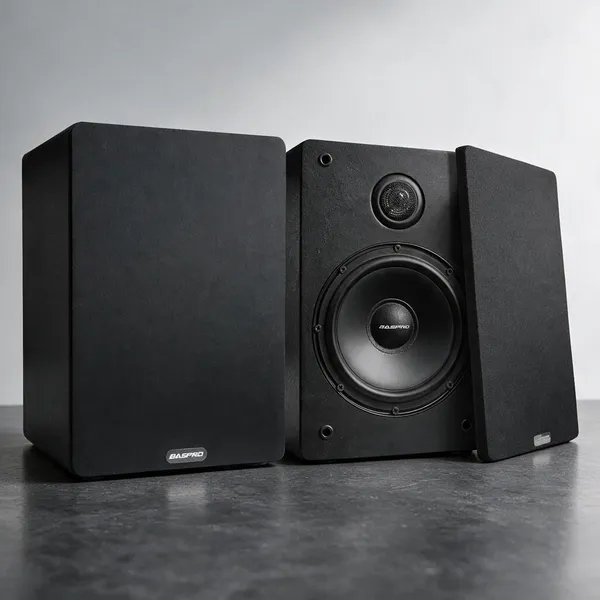 Baspro_Bookself_Speaker_M_65P_Pair_Passive_Speaker_System_With_6_5_Mid_Bass_Driver_And_1_5_Tweeter_For_Surroud_Sound_Stereo_Tabletop_Speaker_System