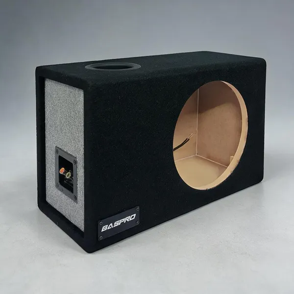 Baspro_Punch_Master_En_1016P_Universal_Ported_Enclosure_Box_Compatible_For_10_Inch_Subwoofers_Power_Range_150_400W_Rms