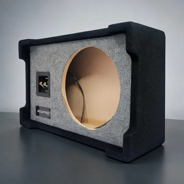 Baspro_Punch_Master_Pm_12Df_Universal_Down_Fire_Enclosure_Box_Compatible_For_12_Inch_Subwoofers_With_Power_Range_200W_400W_Rms