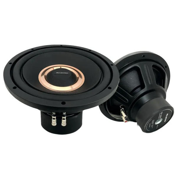 Baspro_Sw_1205_12_Inch_Double_Magnet_Subwoofer_With_260W_Rms_2400W_Max_Power_4_Ohm_Golden_Silver_Designish_Cone_For_Automotive_And_Home_Bass_Audio_Systems