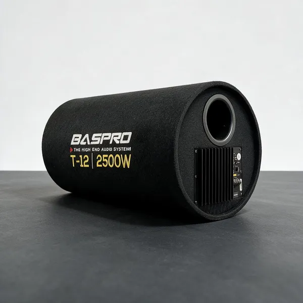 Baspro_T-12A_12-Inch_Active_Bass_Tube_Double_Magnet_2500W_4_Ohm