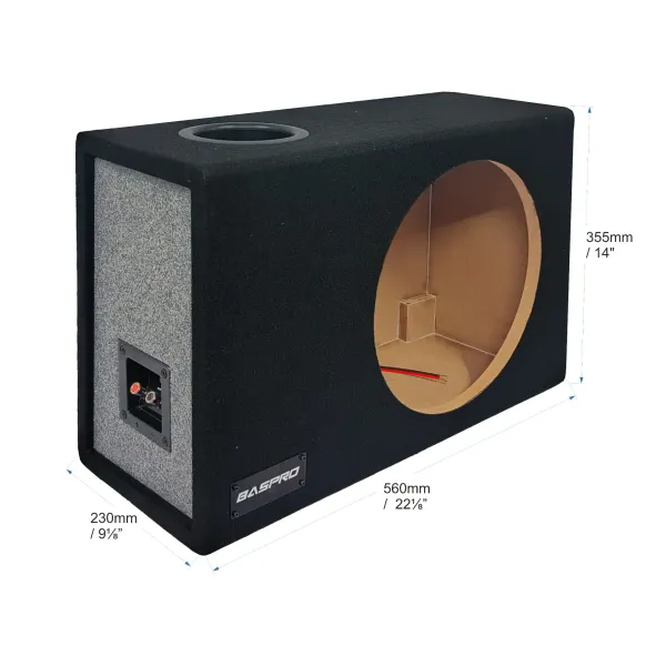 Baspro_Punch_Master_Pm_1216P_Universal_Ported_Enclosure_Box_Compatible_For_12_Inch_Subwoofers_Power_Range_200_450W_Rms