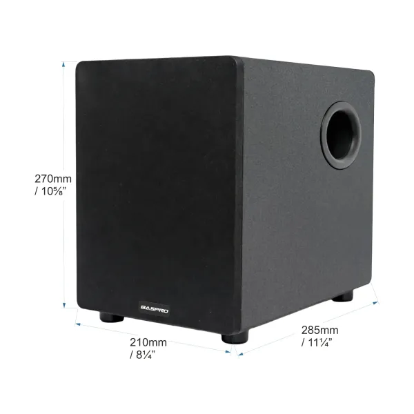 Baspro_Passive_Home_Subwoofer_Ht_6500Sw_6_5_Inch_Sub_Woofer_System_With_Sand_Paint_On_Cabinet_Before_Purchasing_Kindly_Read_All_Details_Carefully
