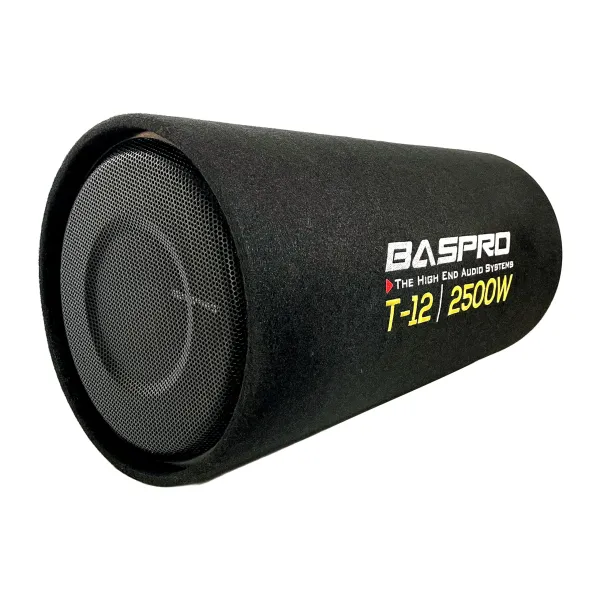 Baspro_T-12A_12-Inch_Active_Bass_Tube_Double_Magnet_2500W_4_Ohm